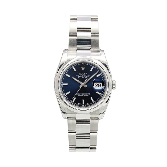 Rolex Datejust ref. 116200 Blue Dial - Oyster Bracelet - Full Set