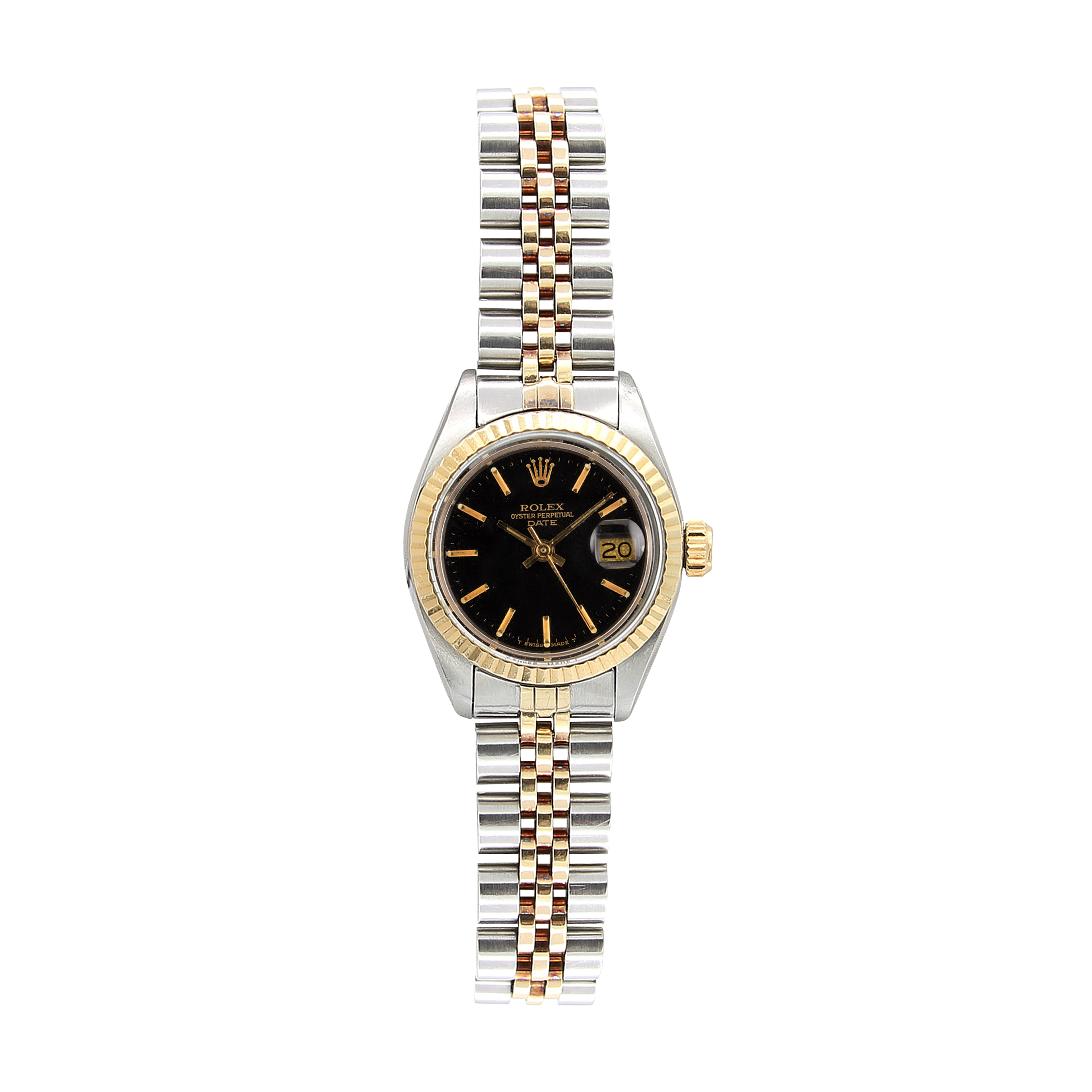 Rolex Lady Datejust ref. 6917 Steel and Gold Black Matte with Golden Debonar Watches Sp. z o.o