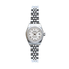 Załaduj obraz do przeglądarki galerii, Rolex Lady-Datejust ref. 79174 - White Roman Small (Circle) Dial Jubilee bracelet - Full Set
