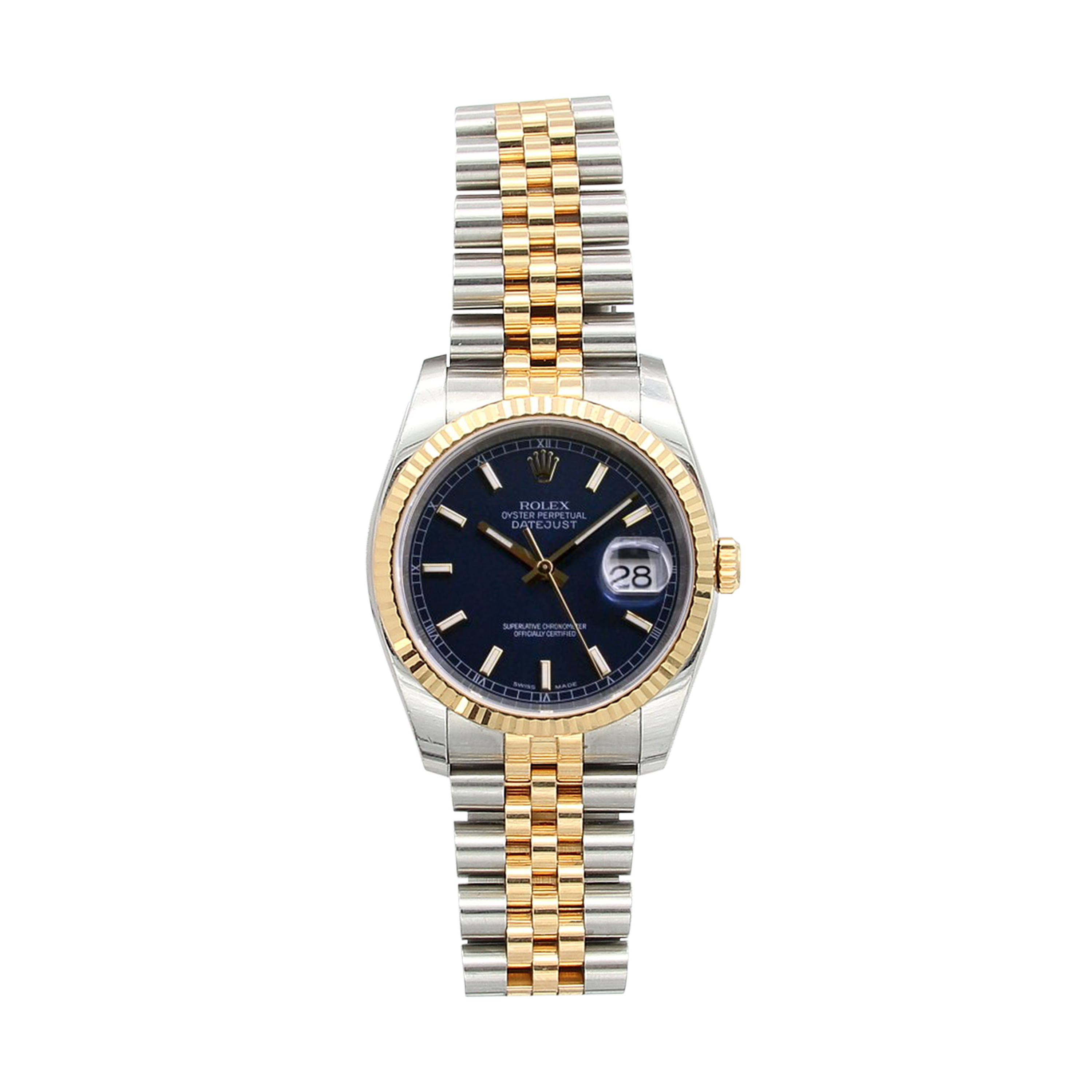 Rolex Datejust ref. 116233 Blue Dial - Full Set