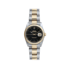 Load image into Gallery viewer, Rolex Datejust 36 ref. 16233 Black dial - Oyster Bracelet - Full Set
