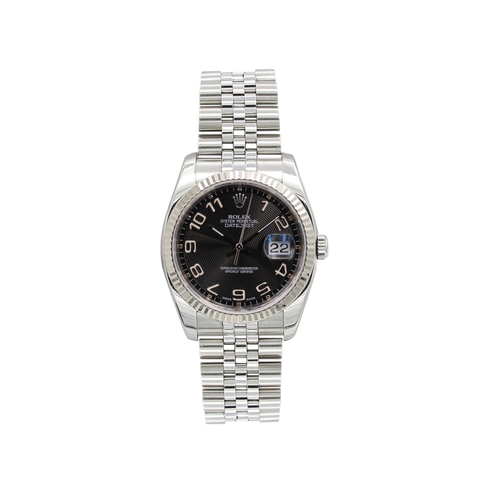 Buy Watch Rolex Datejust ref. 116234 Racing Concentric Black Dial