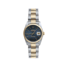 Załaduj obraz do przeglądarki galerii, Rolex Datejust 36 ref. 16233 Blue Soleil dial - Oyster Bracelet - Full Set
