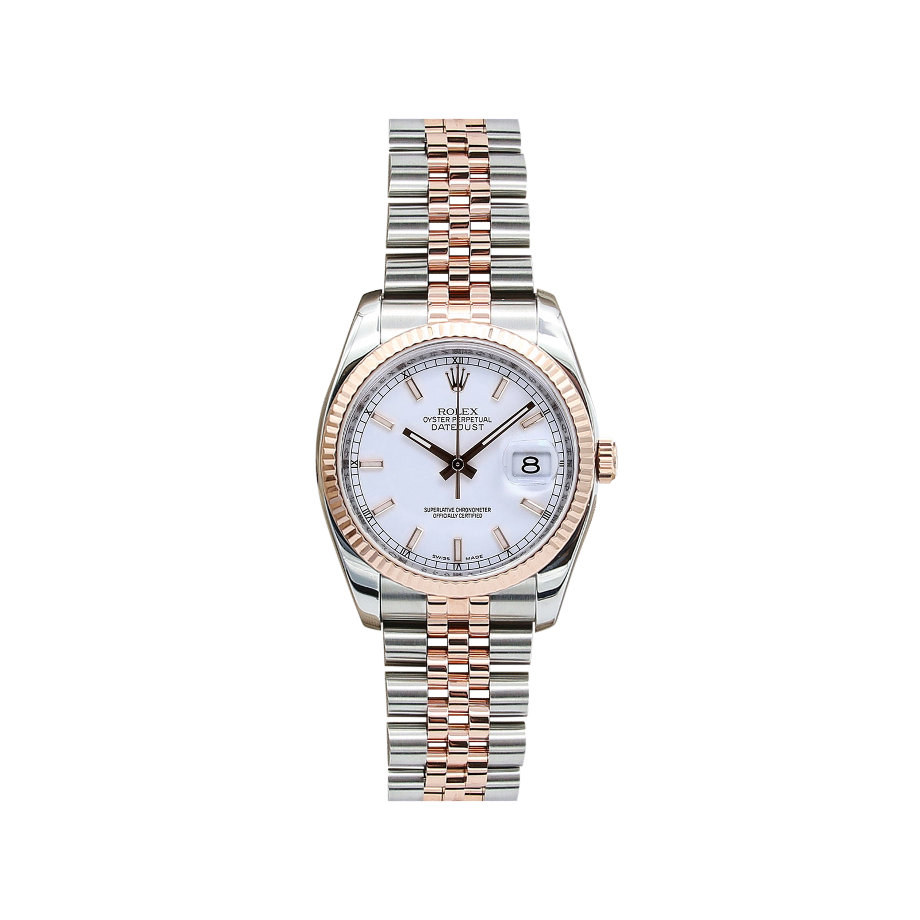 Buy Watch Rolex Datejust 116231 White Dial Full Set