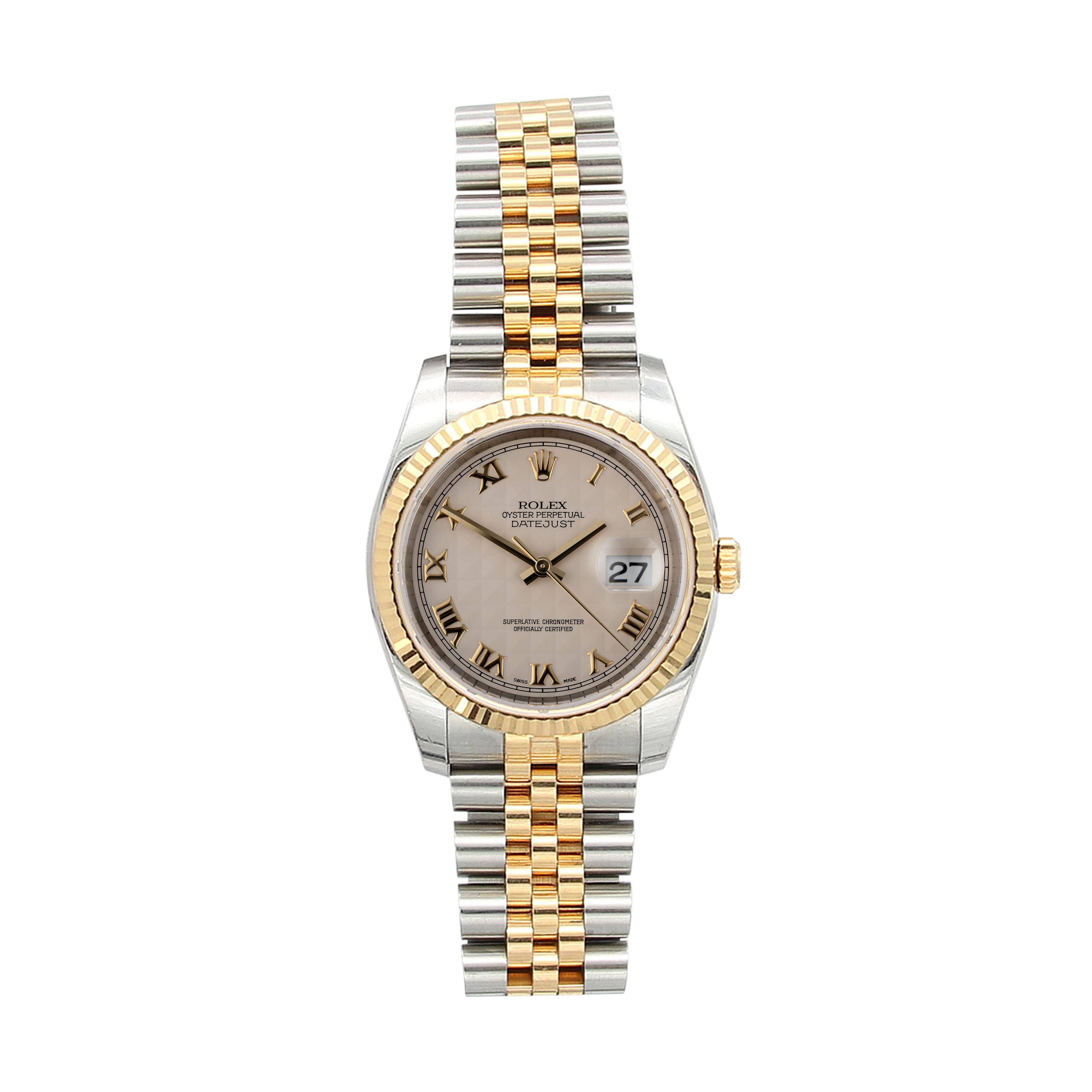 Rolex Datejust ref. 116233 Pyramid Dial - Full Set