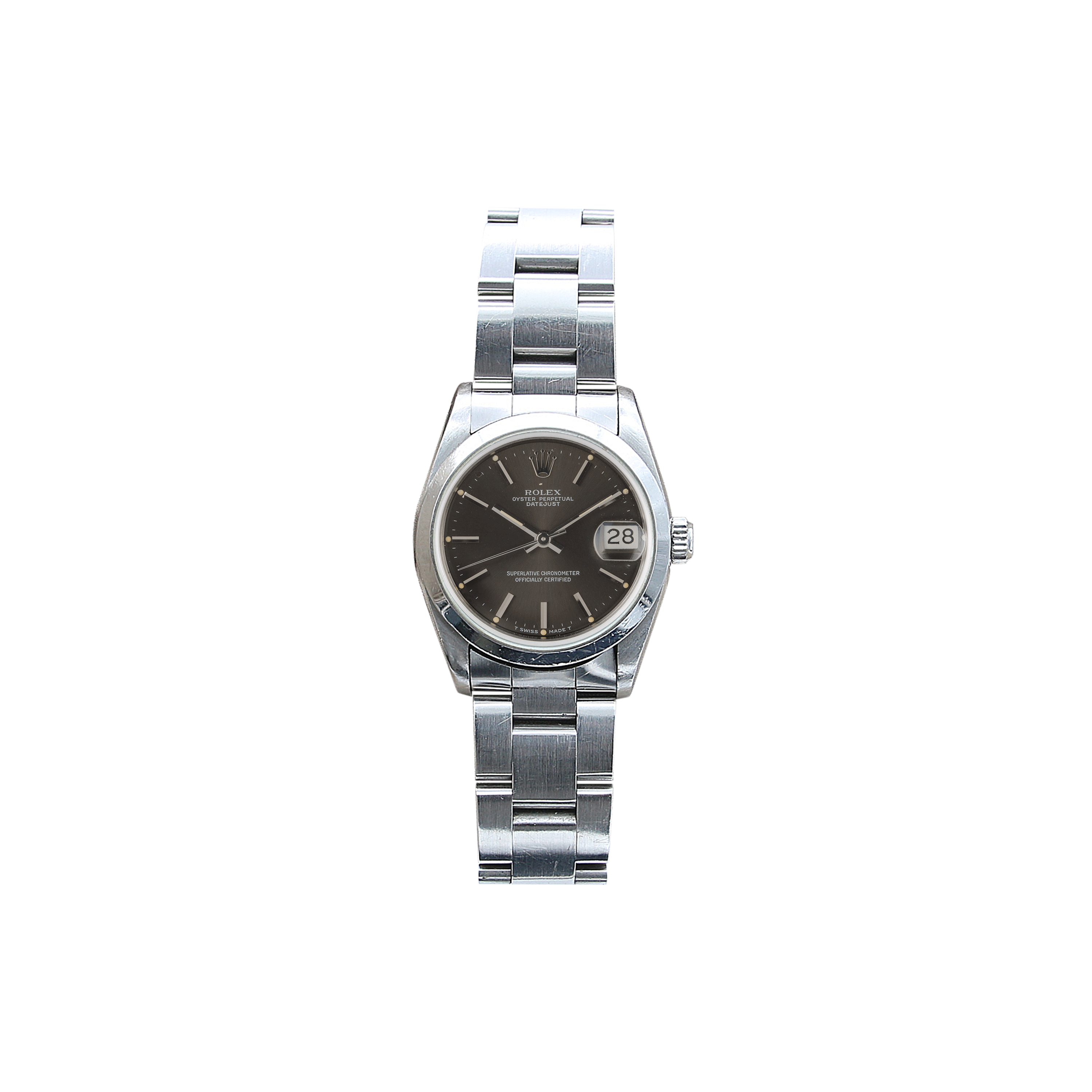 Rolex Datejust Midsize ref. 68240 Dark Grey Dial - Full Set