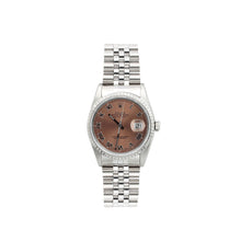 Load image into Gallery viewer, Rolex Datejust ref. 16220 Salmon Roman Dial Jubilee Bracelet
