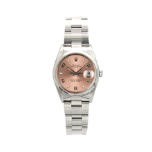 Załaduj obraz do przeglądarki galerii, Rolex Date ref. 15200 Salmon Arabic Dial Oyster Bracelet

