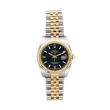 Load image into Gallery viewer, Rolex Datejust ref. 116233 Black Dial  - Jubilee Bracelet - Full Set

