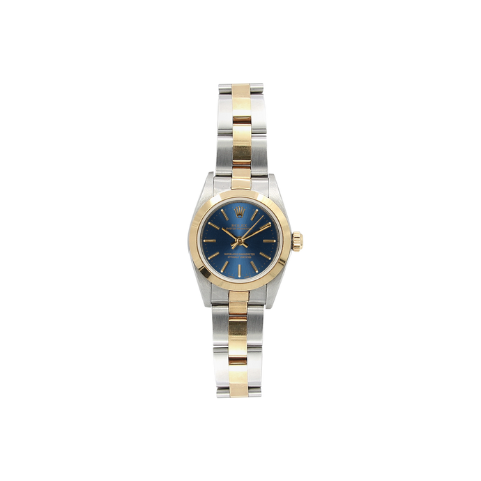Rolex Oyster Perpetual Lady ref. 67183 Steel/Gold - Blue Dial Oyster bracelet