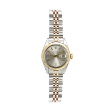 Załaduj obraz do przeglądarki galerii, Rolex Lady-Datejust ref. 6917 - Steel and Gold - Silver with Golden Indexes Dial - Jubilee Bracelet
