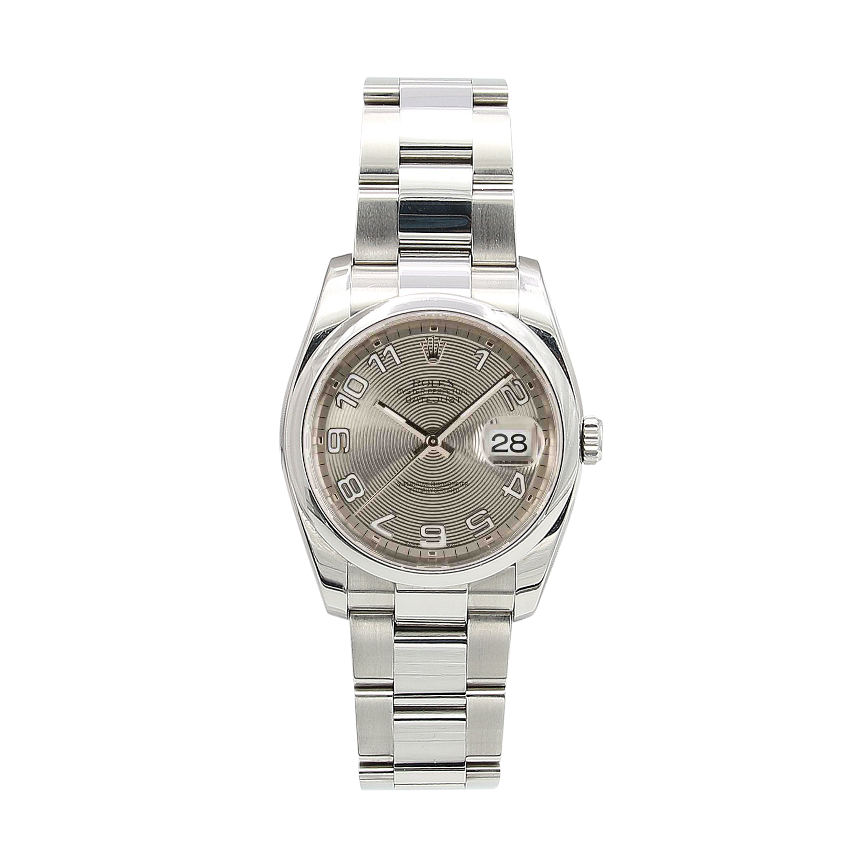Rolex datejust 2025 36mm silver