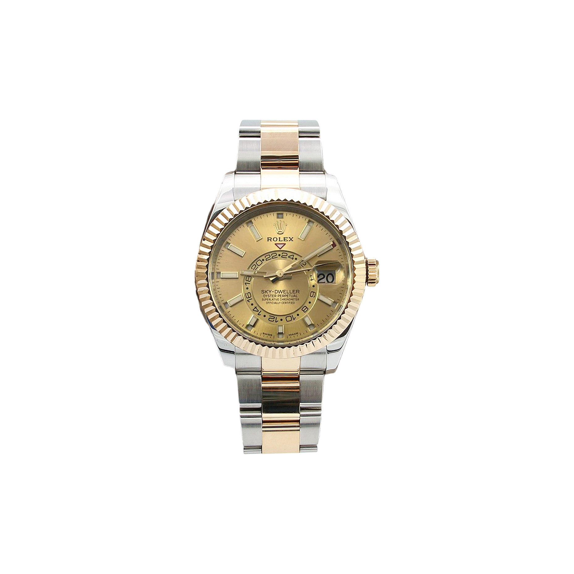 Rolex sky dweller best sale steel