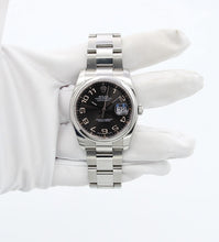 Załaduj obraz do przeglądarki galerii, Rolex Datejust ref. 116200 Racing Concentric (Black) Dial - Oyster Bracelet - Full Set
