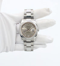 Load image into Gallery viewer, Rolex Datejust ref. 116200 Racing Concentric (Silver) Dial - Oyster Bracelet - Full Set
