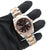 Rolex Datejust ref. 126331 Chocolate Diamonds dial Rose Gold / Steel - Oyster bracelet