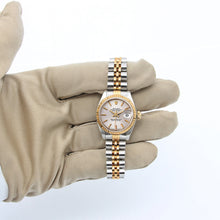 Bild in Galerie-Viewer laden, Rolex Datejust Lady Ref. 79173 Stahl/Gold - Jubiläumsarmband - Silber -Zifferblatt
