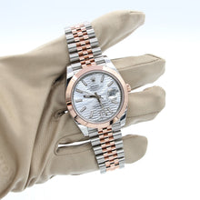 Charger l&#39;image dans la galerie, Rolex Datejust ref. 126301 Silver Motif Dial Jubilee bracelet - Full Set
