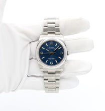 Bild in Galerie-Viewer laden, Rolex Auster Perpetual Ref. 116000 - Blaues Arabisch -Zifferblatt - Vollständiger Satz
