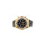 Rolex Daytona ref. 116518 - 18k Yellow Gold and Leather Strap - Black Diamonds dial - Full Set