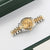 Rolex Lady-Datejust 31mm ref. 178273 Champagner-Jubiläumsarmband mit römischem Zifferblatt – komplettes Set