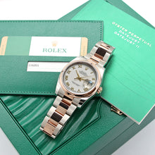 Load image into Gallery viewer, Rolex Datejust ref. 116201 White Roman Dial Oyster bracelet - Full Set
