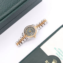 Załaduj obraz do przeglądarki galerii, Rolex Datejust Lady ref. 69173 Steel/Gold - Jubilee Bracelet - Silver Roman Dial - Full Set
