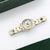 Rolex Datejust Lady ref. 69173 Stahl/Gold – Oyster-Armband – weißes Zifferblatt – komplettes Set