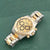 Rolex Daytona ref. 16523 Steel and Gold Champagne Dial with Diamonds Oyster Bracelet - Full Set