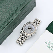 Carica l'immagine nel visualizzatore di Gallery, Rolex Datejust ref. 116234 Silver Circle Hours Dial - Jubilee Bracelet - Full Set
