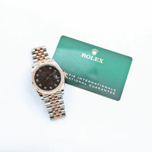 Załaduj obraz do przeglądarki galerii, Rolex Datejust ref. 126231 - Chocolate Dial - Full Set
