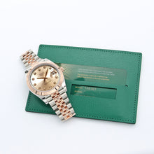 Charger l&#39;image dans la galerie, Rolex Datejust ref. 126301 Sundust Diamonds Dial Jubilee bracelet - Full Set
