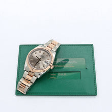 Bild in Galerie-Viewer laden, Rolex Datejust Ref. 126331 Sundust Diamonds Zifferblatt Roségold / Stahl - Austernarmband
