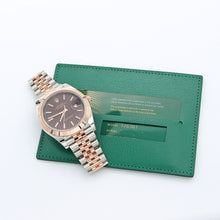 Charger l&#39;image dans la galerie, Rolex Datejust ref. 126301 Chocolate Dial Jubilee bracelet - Full Set
