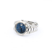 Bild in Galerie-Viewer laden, Rolex Datejust II Ref. 116334 Blue Römische Zifferblatt Auster Armband - Voller Satz

