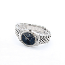Bild in Galerie-Viewer laden, Rolex Datejust Ref. 16030 - Jubiläumsarmband - Blaues Zifferblatt
