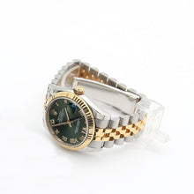 Load image into Gallery viewer, Rolex Lady-Datejust 31mm ref. 178273 Green Roman Dial Jubilee bracelet - Full Set
