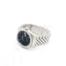 Load image into Gallery viewer, Rolex Datejust ref. 16220 Black (Circle) Dial Jubilee Bracelet Full Set
