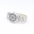 Rolex Date Ref. 15200 Weißes Oyster-Armband mit arabischem Zifferblatt