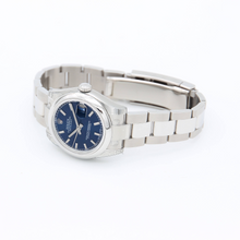 Carica l'immagine nel visualizzatore di Gallery, Rolex Datejust Mid-size ref. 178240 - Blue Dial - Full Set
