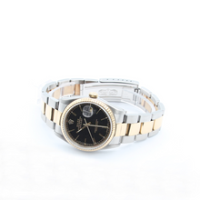 Load image into Gallery viewer, Rolex Datejust 36 ref. 16233 Black dial - Oyster Bracelet - Full Set

