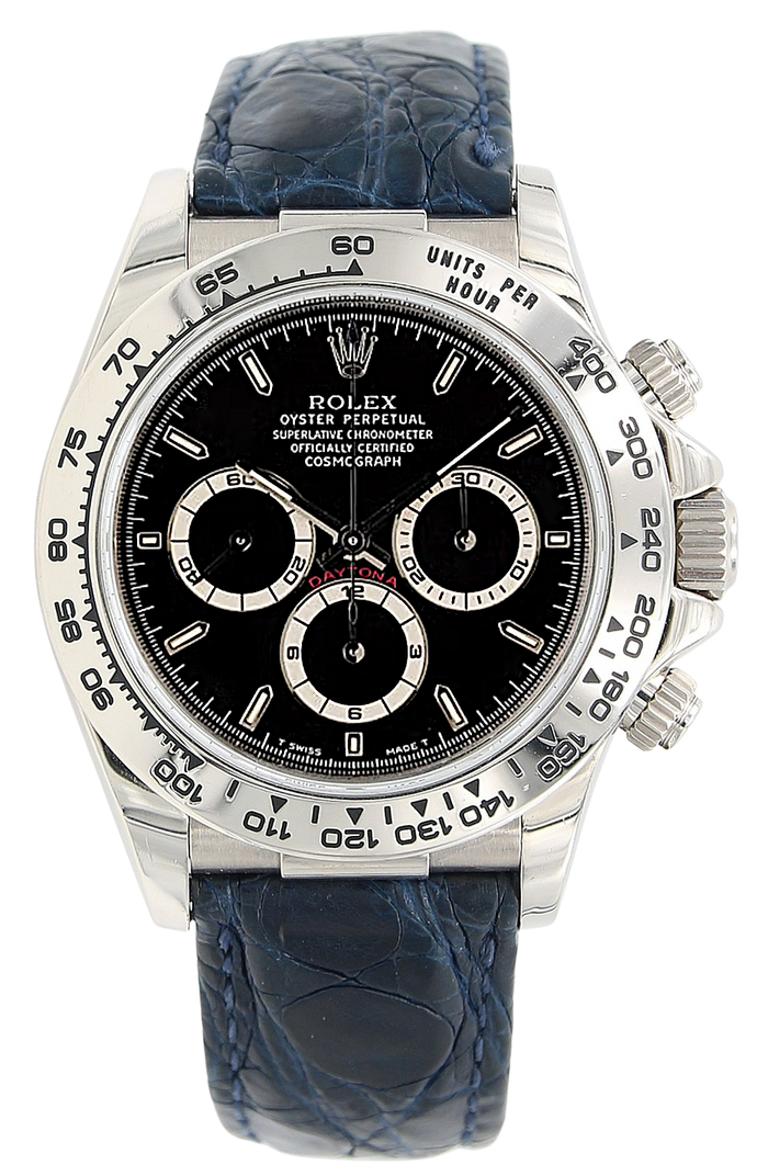 Rolex Daytona ref. 16519 18K - Black Dial - Full Set