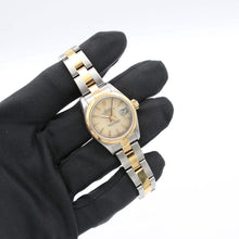 Carica l&#39;immagine nel visualizzatore di Gallery, Rolex Datejust Lady ref. 69163 Steel/Gold - Oyster Bracelet - Tapestry Dial - Full Set
