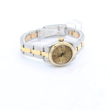 Carica l&#39;immagine nel visualizzatore di Gallery, Rolex Datejust Lady ref. 69163 Steel/Gold - Oyster Bracelet - Tapestry Dial - Full Set
