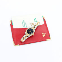 Carica l'immagine nel visualizzatore di Gallery, Rolex Datejust Lady ref. 79163 Steel/Gold - Oyster Bracelet - Blue Soleil Dial - Full Set
