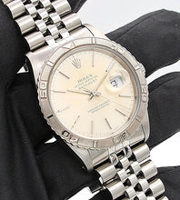 Załaduj obraz do przeglądarki galerii, Rolex "Turn O Graph" Datejust ref. 16264 - Silver Dial
