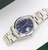 Rolex Precision Date ref. 6694 Blue Dial (Golden Indexes) - Oyster bracelet