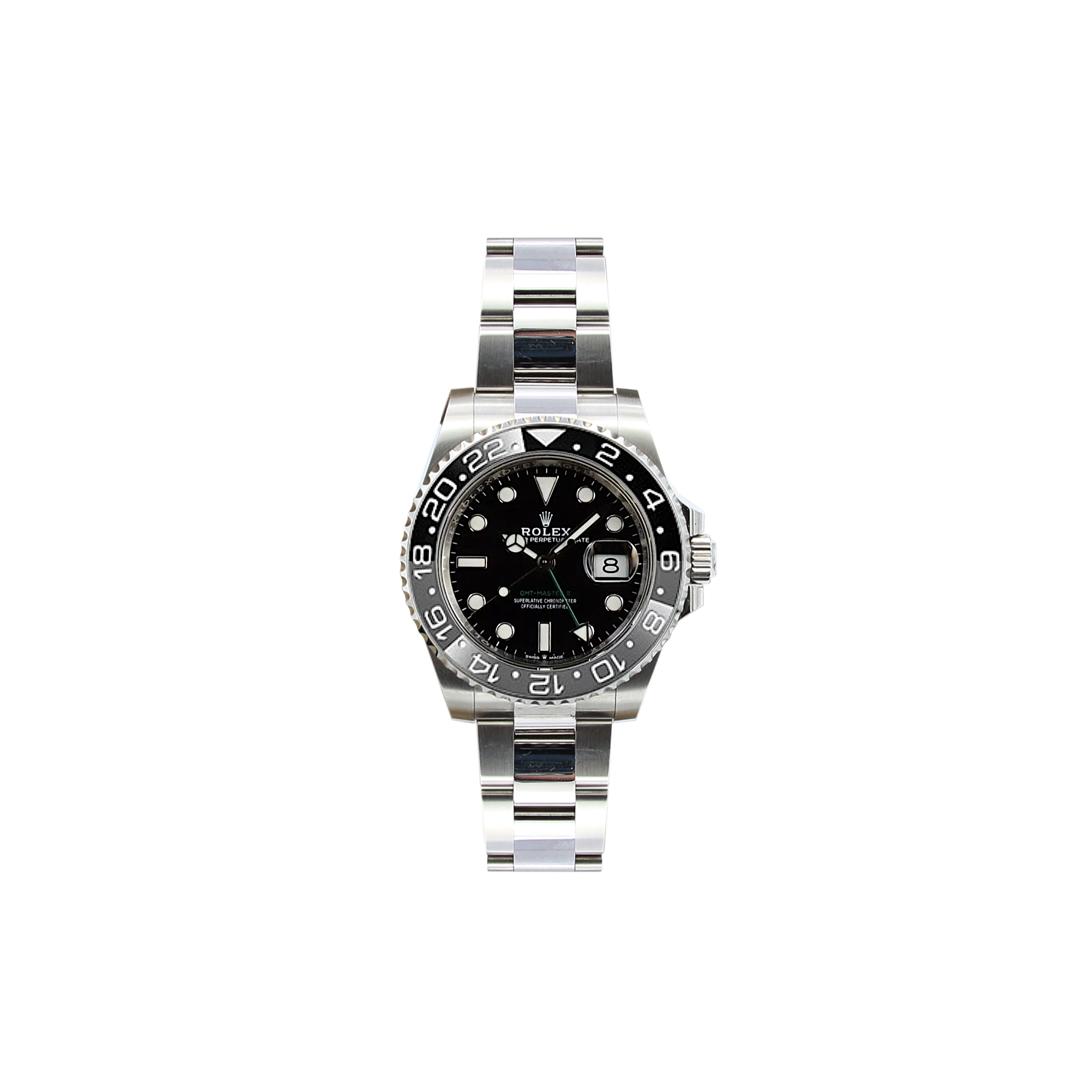 Rolex GMT Master II ref. 126710GRNR with Oyster - Full Set - "Bruce Wayne" GMT