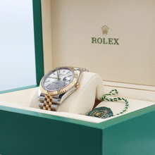 Bild in Galerie-Viewer laden, Rolex Datejust Ref. 126333 Silber -Zifferblatt Jubiläumsarmband - Voller Satz
