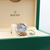 Rolex Datejust ref. 126333 Jubiläumsarmband mit silbernem Zifferblatt – komplettes Set
